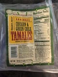 Trader Joe's Chicken & Green Chile Tamales