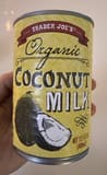 Trader Joe's Organic Coconut Milk