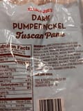 Trader Joe's Dark Pumpernickel Tuscan Pane