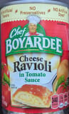 Chef Boyardee Ravioli in tomato sauce
