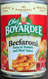 Chef Boyardee Beefaroni Pasta in Tomato and Meat Sauce
