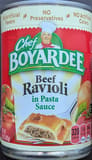 Chef Boyardee Beef Ravioli in Pasta Sauce