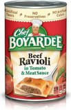 Chef Boyardee Beef ravioli