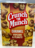 Crunch 'n Munch Caramel popcorn with peanuts