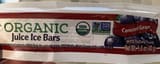 Welch’s organic juice ice bars