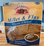 Sami's Bakery Millet & Flax Pita Chips Plain