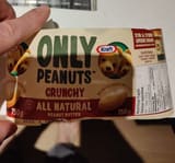 Only Peanuts Crunchy All Natural Peanut Butter
