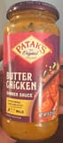 Patak's Butter Chicken Simmer Sauce