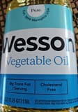 Wesson Vegetable Oil