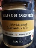 Maison Orphée Organic Dijon Mustard