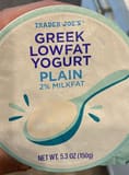 Trader Joe's Greek Lowfat Yogurt Plain