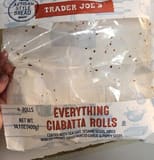 Trader Joe's Everything Ciabatta Rolls