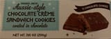 Trader Joe's Aussie style chocolate creme sandwich cookies
