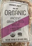 Trader Joe's Ancient Grain & Seed Bread