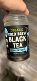 Trader Joe's Organic Cold Brew Black Tea Concentrate Unsweetened