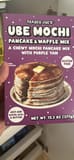 Trader Joe's Ube Mochi Pancake & Waffle Mix