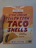 Trader Joe's Organic Stone Ground Yellow Corn Taco Shells