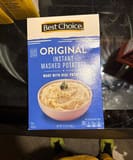 Best Choice Instant mashed potatoes