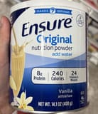 Ensure original Nutrition powder