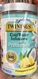 Twinings Cold water infusions probiotics