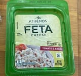 Athenos Feta Cheese Tomato & Basil Feta Crumbles