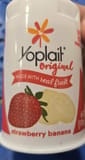 Yoplait original Strawberry Banana