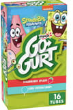 Yoplait Go-Gurt SpongeBob SquarePants Strawberry and Cotton Candy Yogurt Tubes