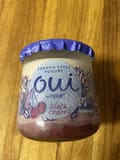 Oui by Yoplait black cherry whole milk French style yogurt