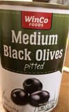 Winco Foods Black olives