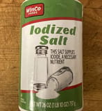 Winco Foods Iodized Salt
