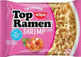 Nissin Shrimp flavor ramen noodle soup