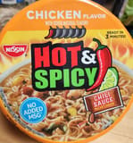 Nissin Hot & Spicy Chicken Flavor Ramen Noodle Soup