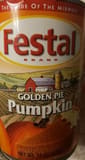Golden pumpkin pie