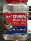 Fisher Oven Roasted Never Fried Deluxe Mixed Nuts
