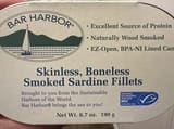 Bar Harbor Sardine fillet smkd sbnls