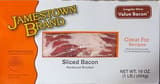 Jamestown Brand Sliced Bacon Hardwood Smoked