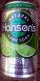 Hansen's Key Lime Twist Natural Cane Soda