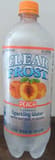 Clear Frost Peach flavored Sparkling Water