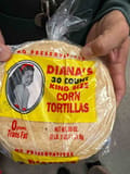 Diana's 30 Count King Size Corn Tortillas