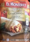 El Monterey Chicken and Monterey Jack Cheese Chimichangas