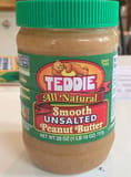 Teddie Smooth Unsalted Peanut Butter