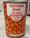 Michigan Made Vegetarian beans