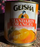 Jfe Shoji Trade America Inc. Mandarin Oranges, Whole Segments in Light Syrup