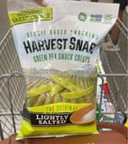 Harvest Snaps Baked Green Pea Snacks Lightly Salted