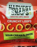 Harvest Snaps Crunchy Loops Sour Cream & Onion
