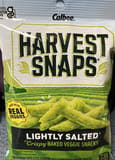 Calbee Harvest Snaps Lightly Salted Crispy Baked Veggie Snacks