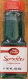 Betty Crocker Green Sugar Sprinkles