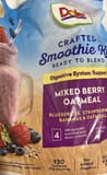 Dole Mixed Berry Oatmeal