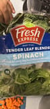 Fresh Express Tender Leaf Blends Spinach