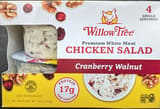 Willow Tree Premium White Meat Chicken Salad Cranberry Walnut